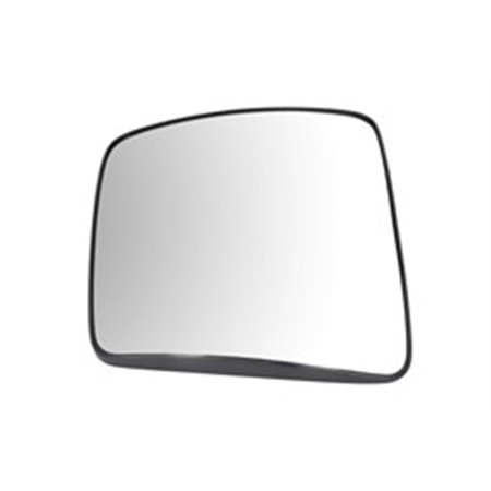 191019013099 Side mirror glass L (400 x208mm, with heating) fits: SCANIA L,P,G