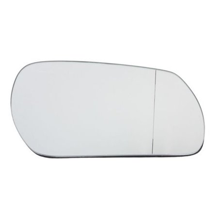 6102-01-0766P Side mirror glass R (aspherical, with heating) fits: MAZDA 6 GG, 