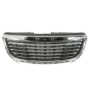 6502-07-0914995P Front grille (with frame, black/chrome) fits: CHRYSLER TOWN & COU