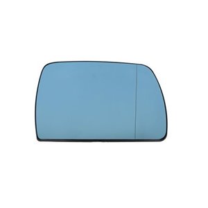 6102-02-1222520P Side mirror glass R (aspherical, with heating, blue) fits: BMW X3