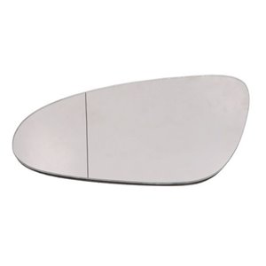 6102-02-1907491P Side mirror glass L (aspherical, with heating) fits: TOYOTA YARIS