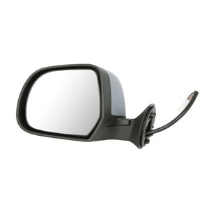 5402-67-003365P Side mirror L (electric, embossed, with heating, under coated) fi