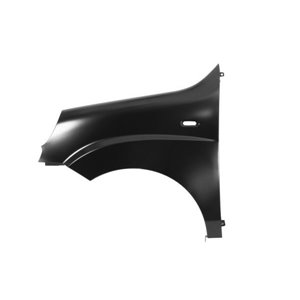 6504-04-2042313Q Front fender L (with indicator hole, galvanized, CZ) fits: FIAT D