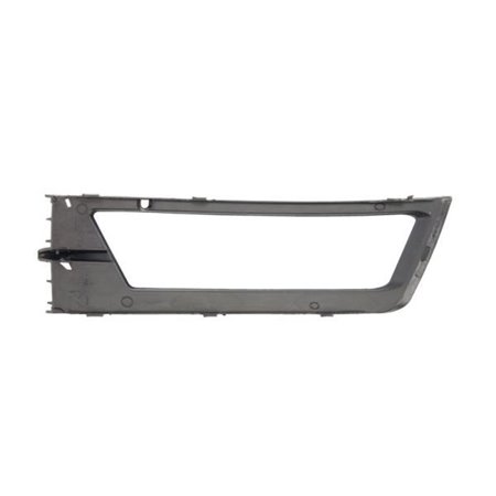 5703-05-7516912P Front bumper cover front R (with fog lamp holes, plastic, black) 