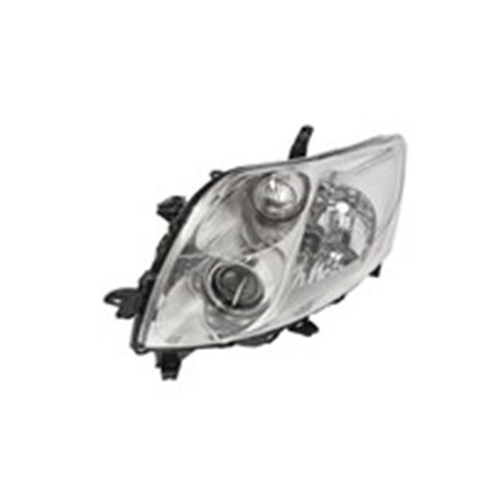 TYC 20-11338-15-2 Headlamp L (H11/HB3, electric, without motor, insert colour: chro