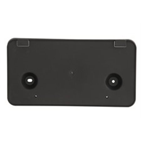 6509-01-2586920P Licence plate mounting front (USA version, plastic, black) fits: 