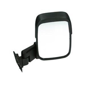 5402-04-9211911P Side mirror R (manual, embossed, short) fits: FORD TRANSIT IV, TR