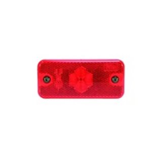 VAL198640 Outline marker lights L/R shape: rectangular, red, LED, height 50