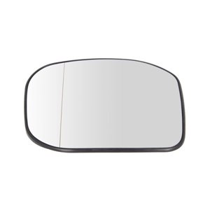 6102-12-2001332P Side mirror glass R (aspherical, with heating, chrome) fits: HOND