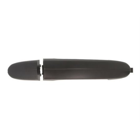 6010-03-043402P Door handle front/rear L/R (external, black/for painting) fits: F