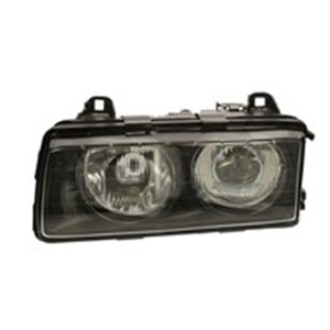 444-1110L-LD-EN Headlamp L (halogen, H1/W5W, without motor, insert colour: black)