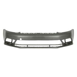 5510-00-9535902P Bumper (front, with fog lamp holes, for painting) fits: VW JETTA 