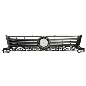 6502-07-9571990P Front grille (dark grey) fits: VW CADDY III 08.10 05.15