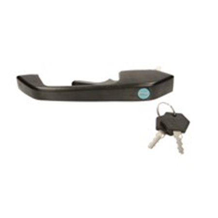 1.22005 Door handle front R (with the key, external, with lock hole, with