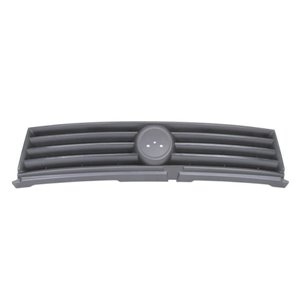 6502-07-2027991Q Front grille (hatchback, black, TÜV) fits: FIAT STILO 10.01 09.04