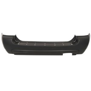 5506-00-3291950P Bumper (rear, dark grey/for painting, with a cut out for exhaust 