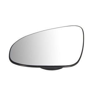 6102-19-2002547P Side mirror glass L (embossed, chrome) fits: TOYOTA YARIS XP130 0
