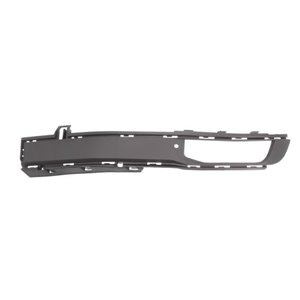 6502-07-9569995P Front bumper cover front L (Bottom, with fog lamp holes, plastic,
