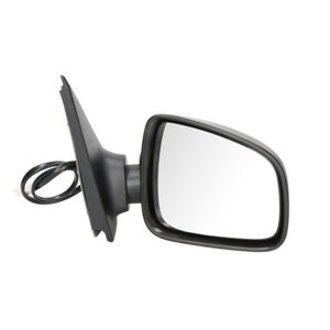 5402-67-2001148P Side mirror R (electric, embossed, with heating, chrome, under co