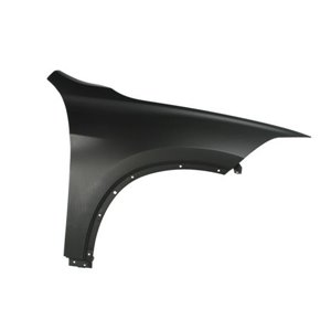 6504-04-0082312P Front fender R (with rail holes, steel) fits: BMW X1 F48 09.15 07