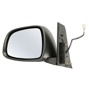 5402-04-1112995P Side mirror L (electric, embossed, with heating, under coated) fi