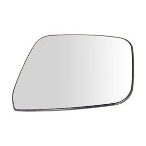 6102-16-2001934P Side mirror glass R (embossed, chrome) fits: NISSAN NAVARA D40, P