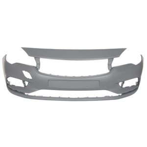 5510-00-5054900Q Bumper (front, with fog lamp holes, for painting, TÜV) fits: OPEL