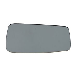 6102-02-0101P Side mirror glass R (embossed, with heating, blue) fits: AUDI 80 
