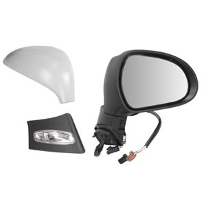 5402-04-1132282P Side mirror R (electric, embossed, with heating, under coated, wi