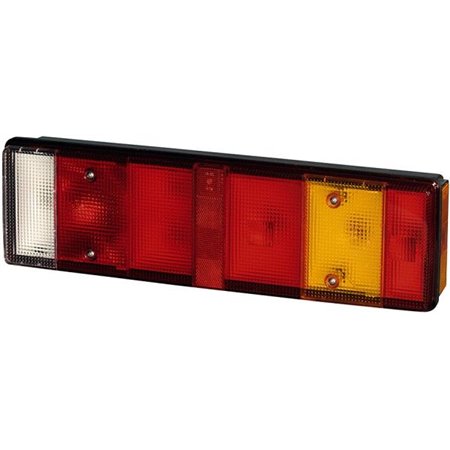 2VP008 204-121 Rear lamp R (P21W/R5W, indicator colour orange, glass colour red,