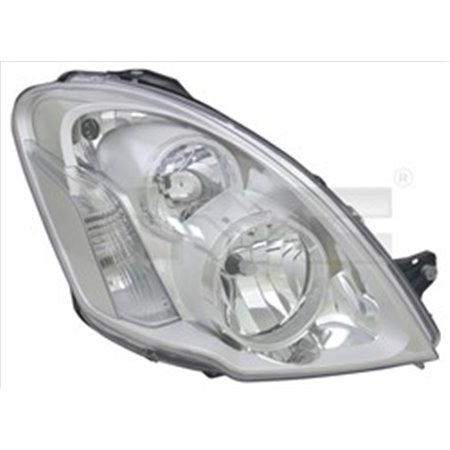 TYC 20-14603-05-2 Headlamp R (H1/H7/W21, electric, with motor) fits: IVECO DAILY V 