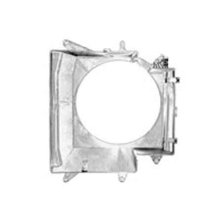 504104444 Radiator fan housing fits: IVECO DAILY III, DAILY IV, DAILY LINE,