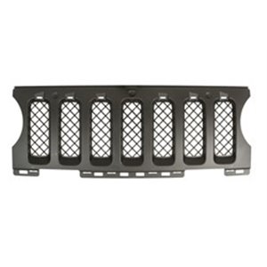 6502-07-3219991P Front grille (inner, black) fits: JEEP PATRIOT 06.10 11.16