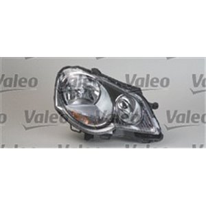 VAL043012 Headlamp L (halogen, H1/H7, electric, with motor, insert colour: 