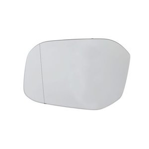 6102-01-2002587P Side mirror glass L (aspherical, with heating, chrome) fits: VW C