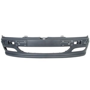 5510-00-5536901P Bumper (front, with fog lamp holes, for painting) fits: PEUGEOT 4