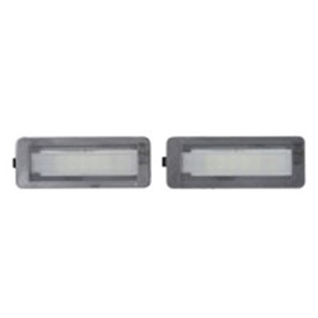 CLP040 Licence plate lighting LED, ligght colour: white set, 12V,, no r