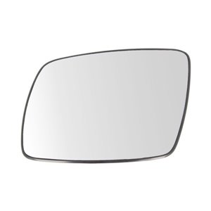 6102-51-2001149P Side mirror glass L (embossed, with heating, chrome) fits: DODGE 