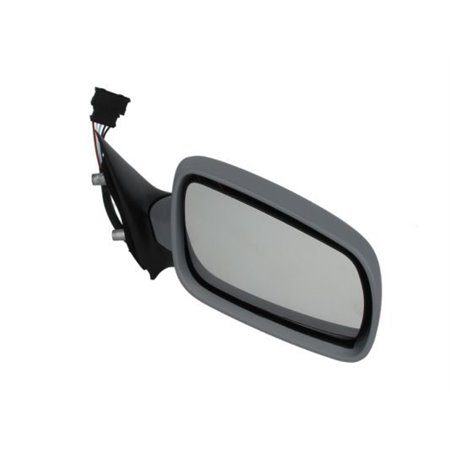 5402-04-1122521P Side mirror R (electric, embossed, with heating, under coated) fi