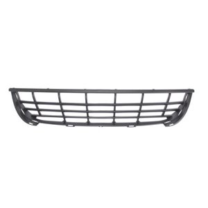 6502-07-3548910P Front bumper cover front (Middle, black) fits: VW CRAFTER 2E 04.0