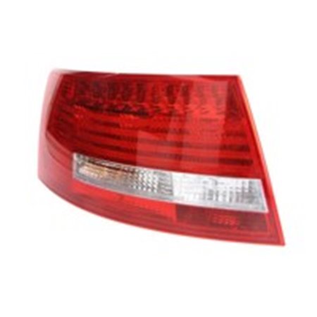ULO 1007003 - Baklykta L (LED, blinkers färg vit, glasfärg röd) passar: AUDI A6 C6 Sedan 05.04-08.11