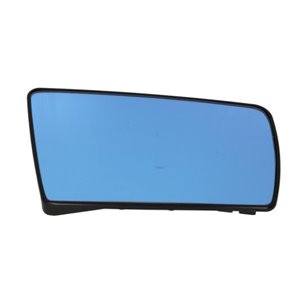 6102-02-1212539P Side mirror glass R (embossed, blue) fits: MERCEDES C KLASA W202,