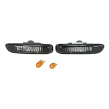 444-1403PXBEVS Indicator lamp front L/R (grey/transparent) fits: BMW 3 E46 02.98
