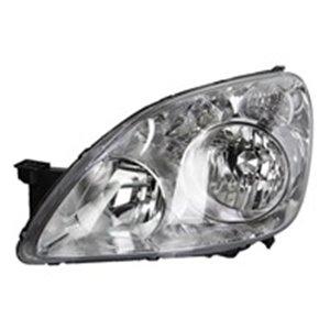 TYC 20-11150-05-2 Headlamp L (2*H1, electric, without motor, insert colour: chromiu