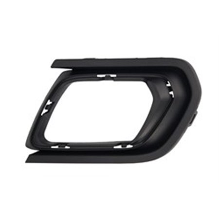 6502-07-1304914P Front bumper cover front R (Outer, plastic, black) fits: DACIA LO