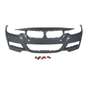 5510-00-0063912PP Bumper (front, M PAKIET, with fog lamp holes, number of parking s