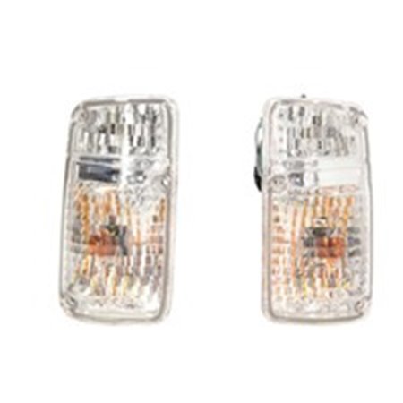 215-1543PXA-VC Indicator lamp front L/R (transparent, set) fits: NISSAN PATROL Y