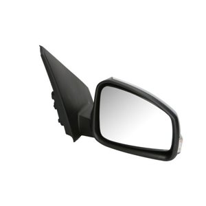 5402-09-2002192P Side mirror R (electric, embossed, with heating, chrome, under co