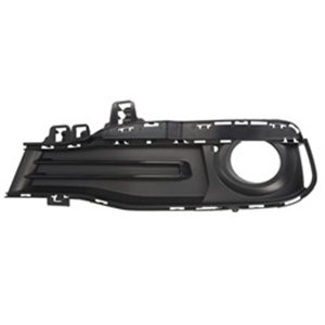 6502-07-0063914BP Front bumper cover front R (basis, with fog lamp holes, plastic, 