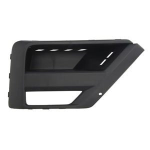 6502-07-9565914Q Front bumper cover front R (Bottom, with fog lamp holes, plastic,